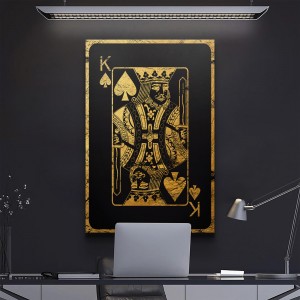 Gold King of Spades