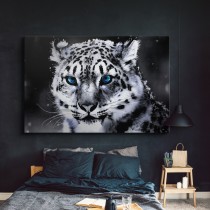 Weißer Leopard