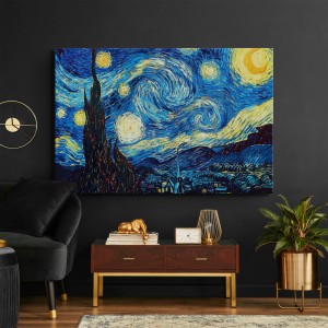 Vincentas van Gogas - žvaigždėta naktis