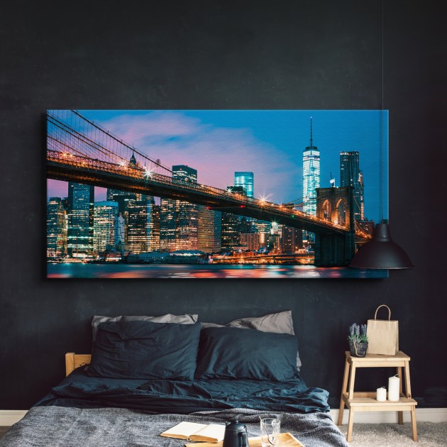 Your home longs for canvas prints Brooklyn Bridge! |CanvasWay.com