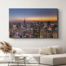 Canvas prints - New York sunset